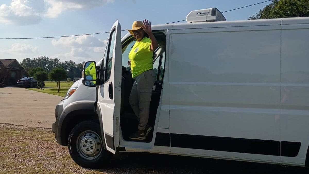 CU’s Lending Team, referred to CM Farm Ranch by Louisiana Central Executive Director Bahia Nightengale, provided McGraw with a bridge loan to purchase the truck while waiting for USDA funds to be released.