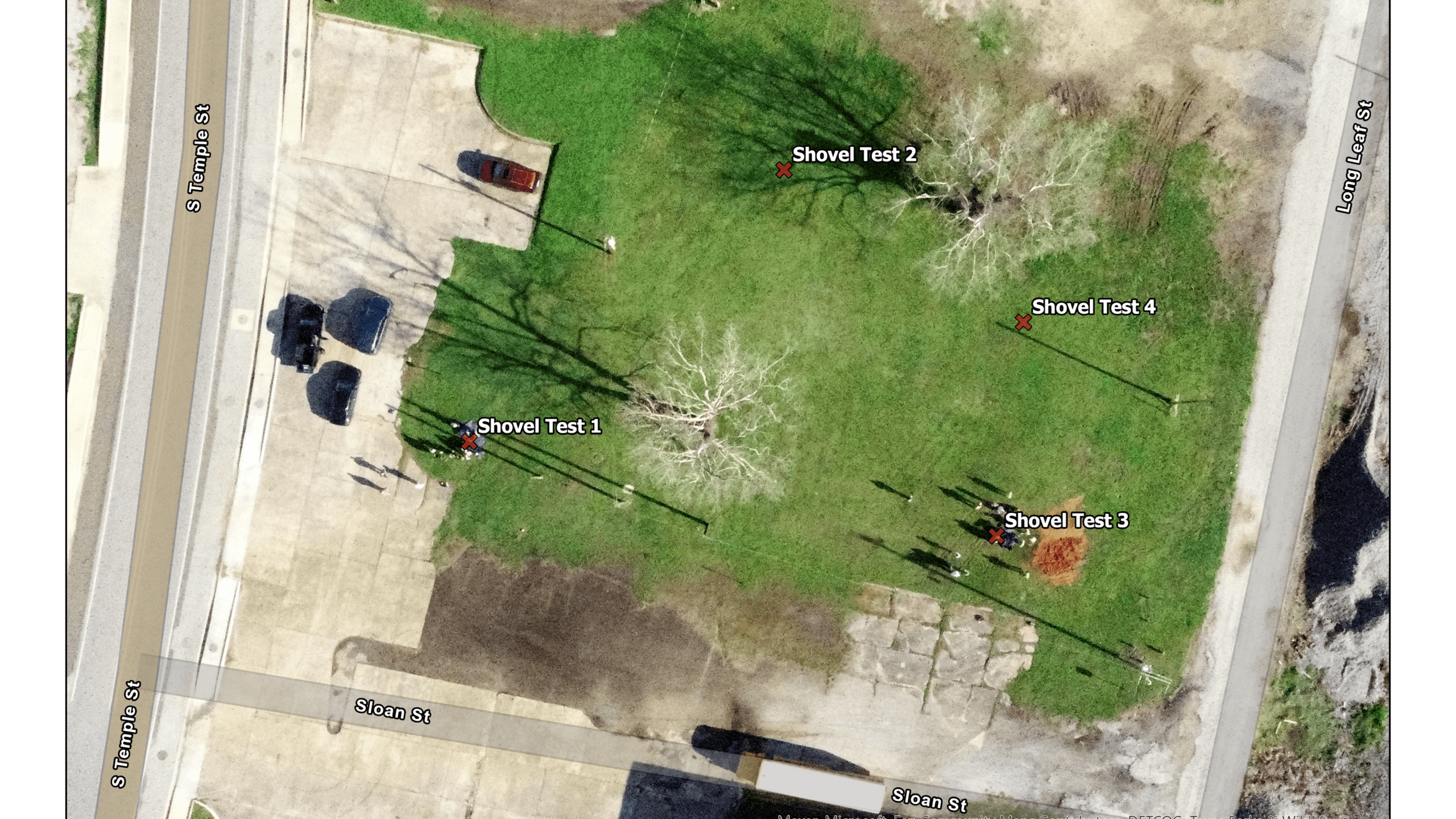four dig sites